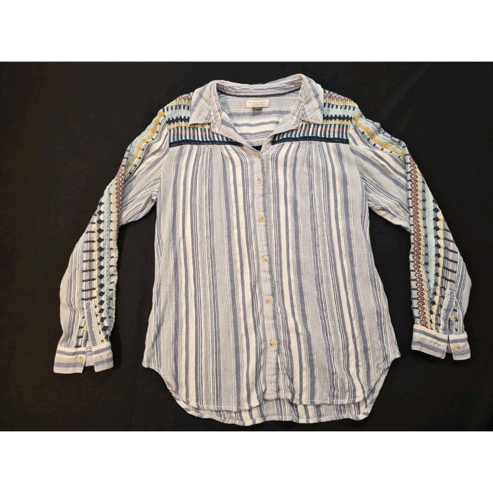 Womens Anthropologie Pilcro And The Letterpress Tunic Large Lightweight Boho